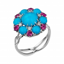 Ring «Fragrant flower»