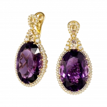 Earrings «Petersburg night»