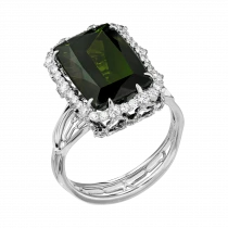 Ring «Precious garden radiance»