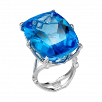 Ring «Incomparable blue»