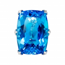 Ring «Incomparable blue»