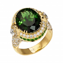 Ring «Green Garden»