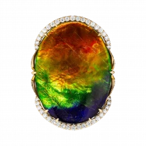 Ring «The beauty of the rainbow»