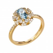 Ring «Blooming miracle of the Himalayas»