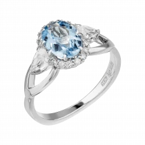 Ring «Charm of the Blue Lagoon»