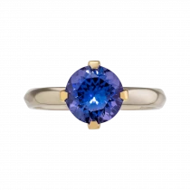 Ring «Happiness of pure blue»