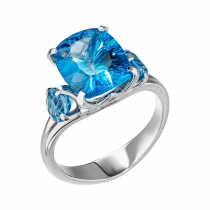 Ring «Milagro azul»