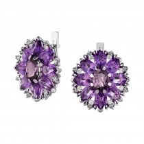 Earrings «Violet»