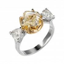 Ring «Feeling of pure touch»