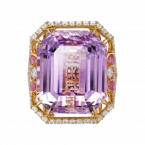 Ring «Purple Lake»