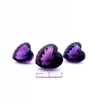 Amethyst Headset (3 pcs) 96.06 carats