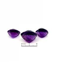 Amethyst Headset (3 pcs) 96.06 carats