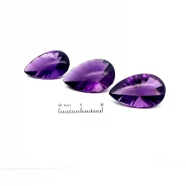 Amethyst Headset (3 pcs) 76.47 carats