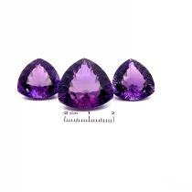 Amethyst Headset (3 pcs) 84.32 carats