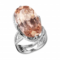 Ring «Blossoming Peach»