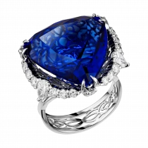 Ring «Eternity in Ultramarine»