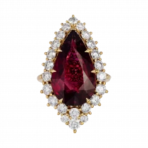 Ring «Scarlet Light of Dawn»