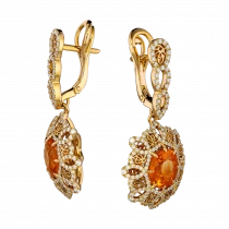 Earrings «Fiery Lace» Earrings «Fiery Lace»