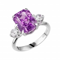 Ring «Graceful stroke»