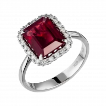 Ring «In a halo of elegance» Ring «In a halo of elegance»