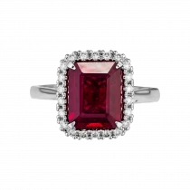 Ring «In a halo of elegance» Ring «In a halo of elegance»