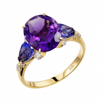 Ring «Binding of light»