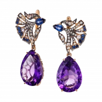 Earrings «attracting good luck»