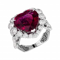 Ring «Heart Full of Fire»