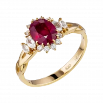 Ring «Spark of Passion»