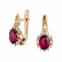 Earrings «Spark of Passion»