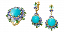 Set «Turquoise aroma»