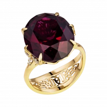 Ring «Crimson Impulse»