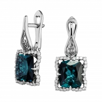 Earrings «Eccentric Ultramarine»