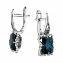 Earrings «Eccentric Ultramarine»