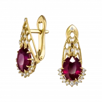 Earrings «warm your heart»