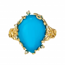 Ring «I love you and the sky»-1