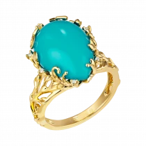 Ring «Nobility of Blue»