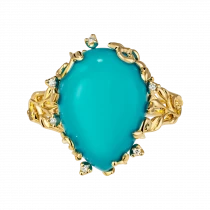 Ring «Nobility of Blue»
