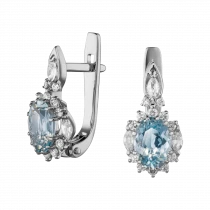 Earrings «Looking at the Sky»-1