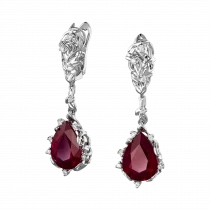 Earrings «fiery attraction»-1