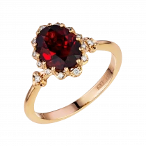 Ring «Elegy in Crimson» Ring «Elegy in Crimson»