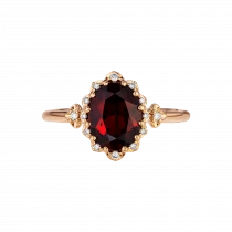 Ring «Elegy in Crimson» Ring «Elegy in Crimson»