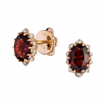 Earrings «Elegy in Crimson» Earrings «Elegy in Crimson»