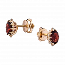 Earrings «Elegy in Crimson» Earrings «Elegy in Crimson»
