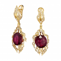 Earrings «Labyrinths of Fate»