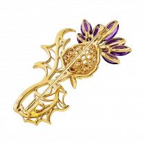 Brooch «Scottish Rose»