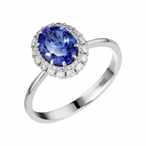 Ring «Blue Consonance»