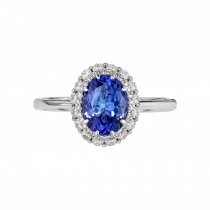 Ring «Blue Consonance»