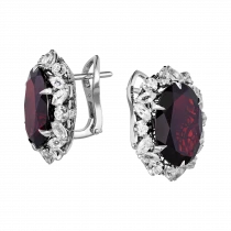 Earrings «Blazing Etude»