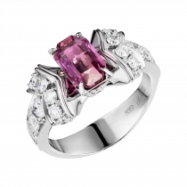 Ring «Light flutter of a butterfly»